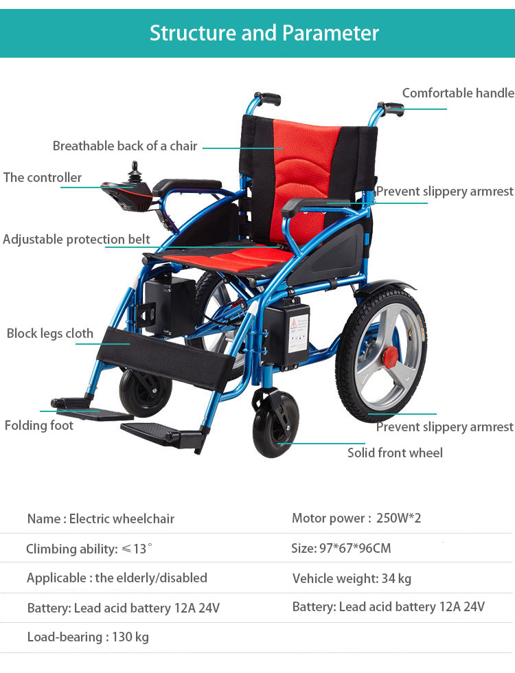 kerusi roda elektrik ringan mudah alih
