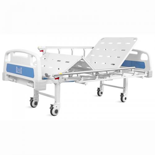 2 Function 2 Crank Manual Hospital Bed
